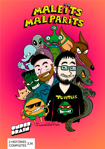 Maleïs malparits, portada de Jaume Fibla